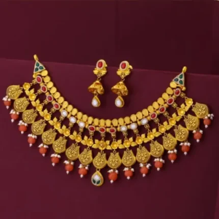 Golden necklace